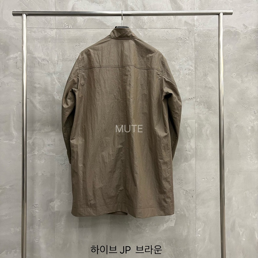 MUTE-P韓國代購女士新款時尚推薦人氣熱賣休閑真品長款風衣MUTE長款風衣
