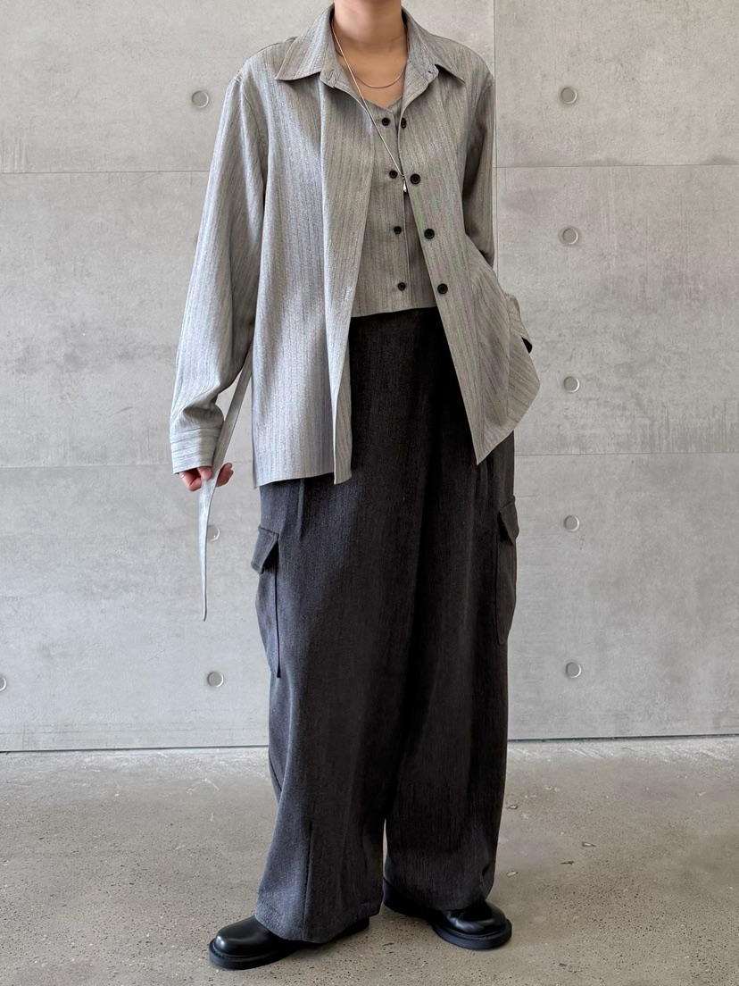URBANE cloth東大門直郵女士新款時尚推薦休閑褲工裝褲折疊URBANE cloth休閑褲