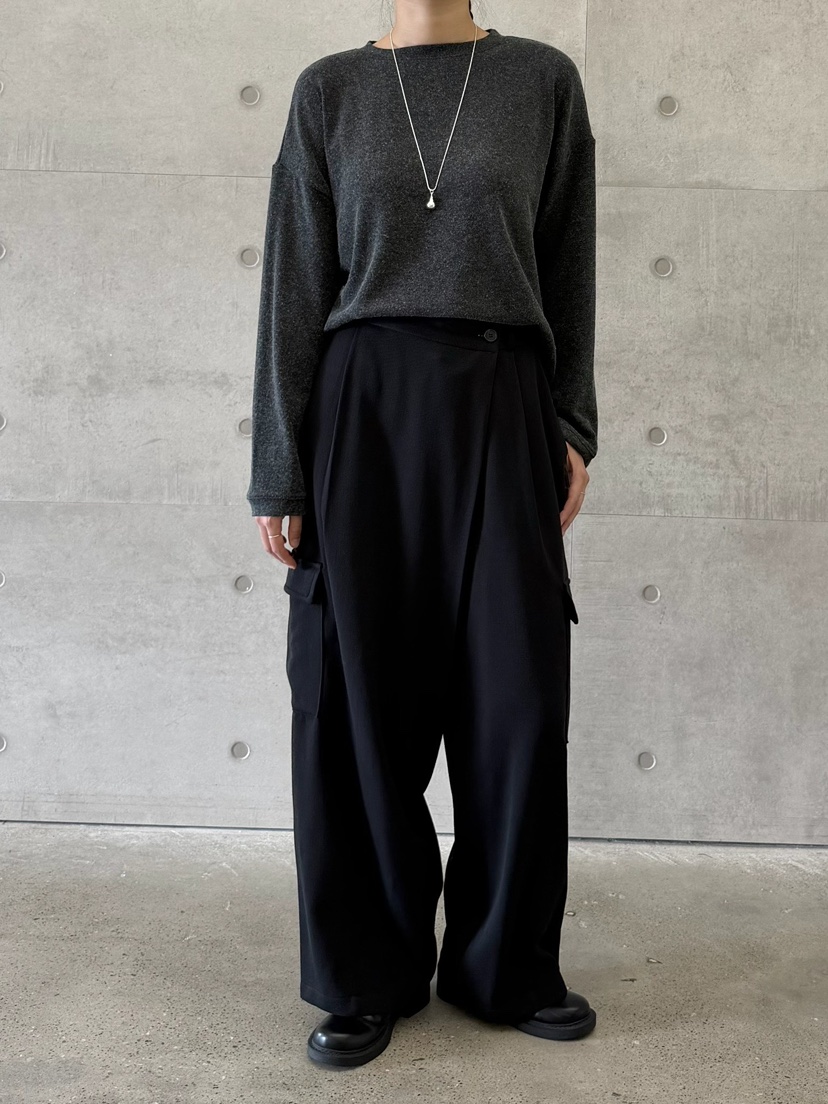 URBANE cloth東大門直郵女士新款時尚推薦休閑褲工裝褲折疊URBANE cloth休閑褲