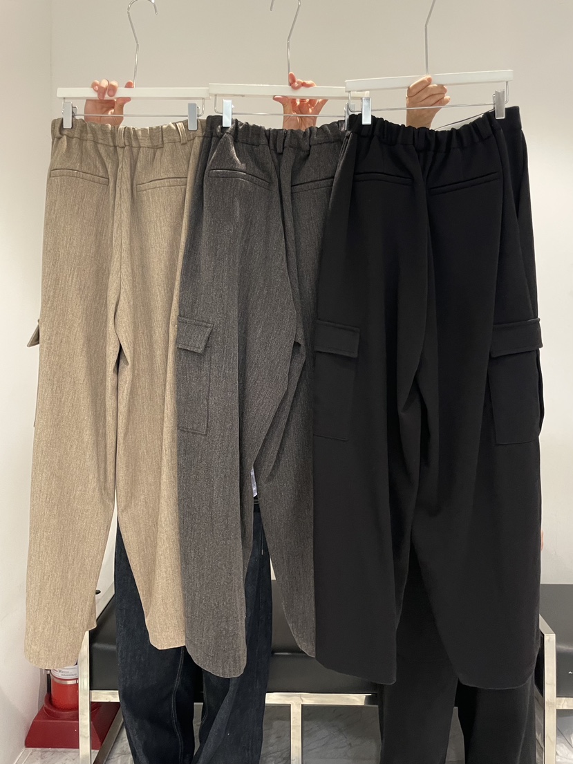 URBANE cloth東大門直郵女士新款時尚推薦休閑褲工裝褲折疊URBANE cloth休閑褲