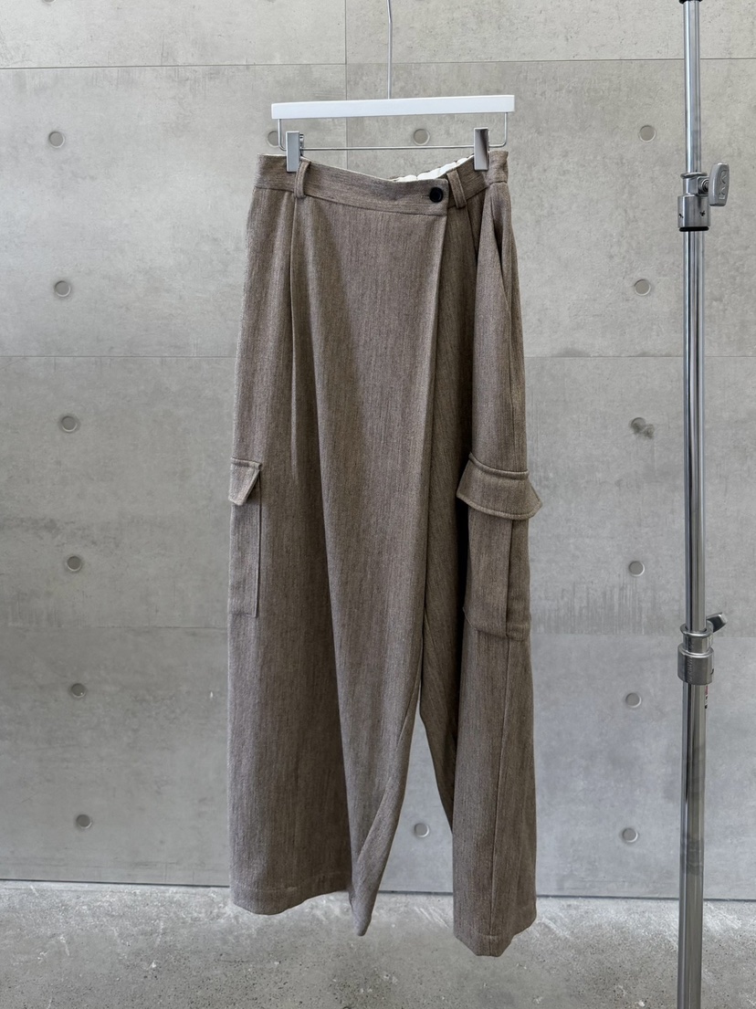 URBANE cloth東大門直郵女士新款時尚推薦休閑褲工裝褲折疊URBANE cloth休閑褲圖色1
