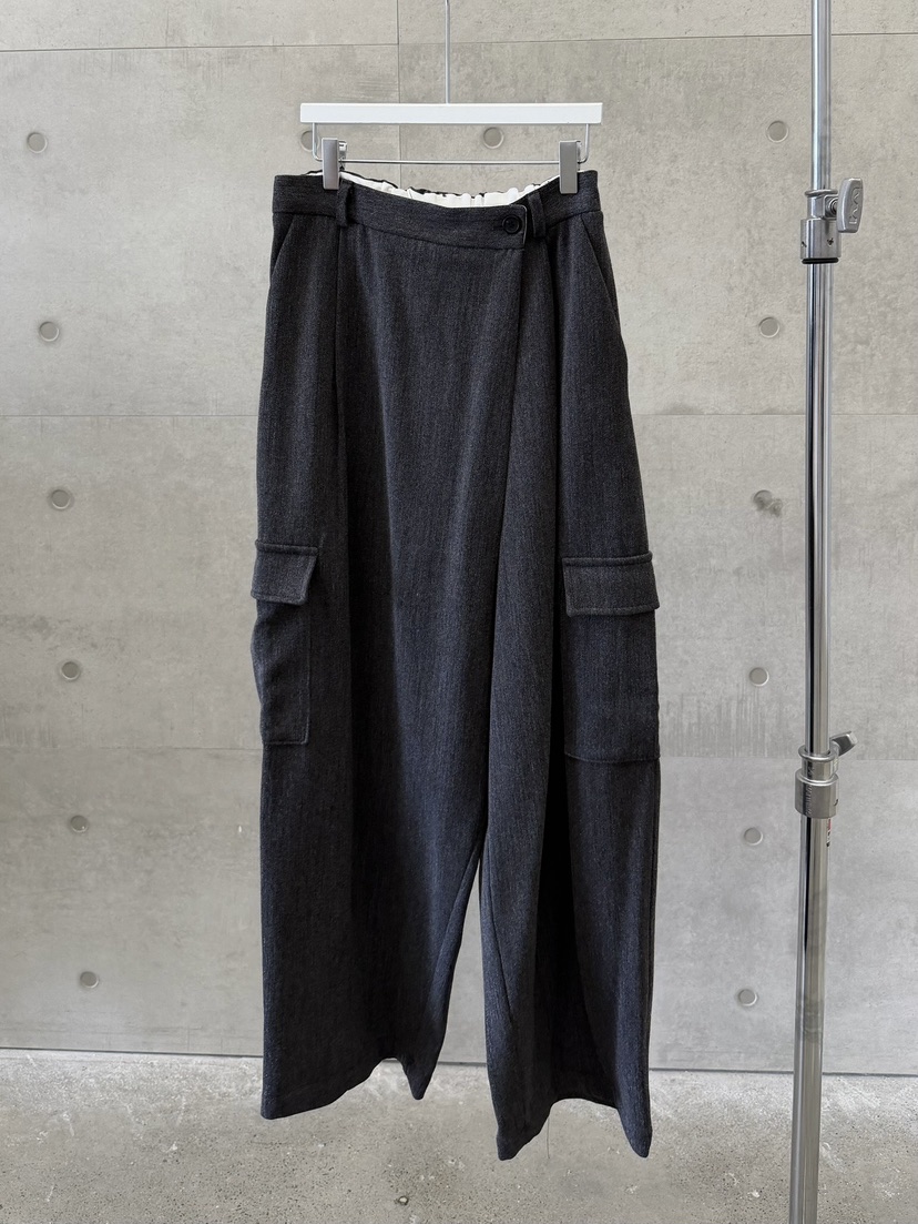 URBANE cloth東大門直郵女士新款時尚推薦休閑褲工裝褲折疊URBANE cloth休閑褲圖色2
