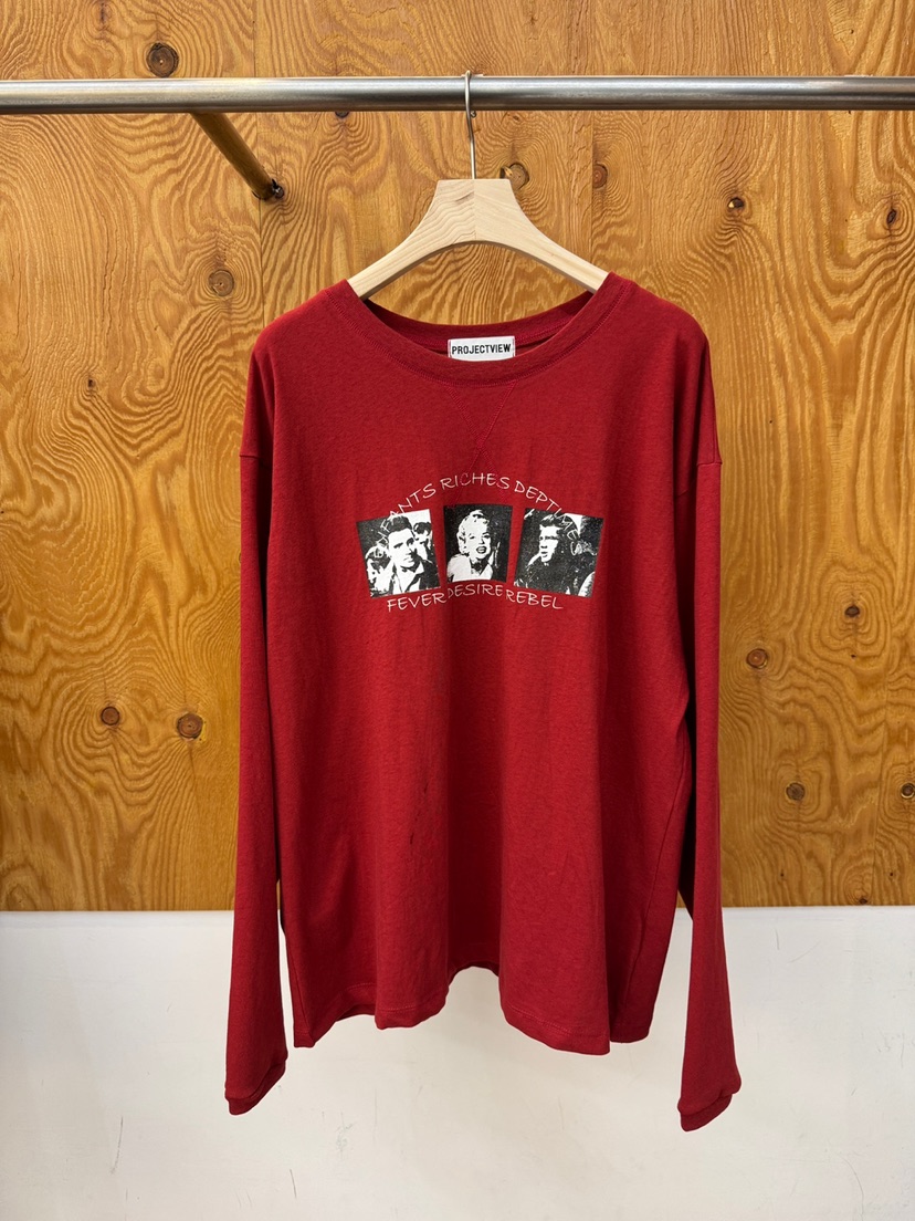 PROJECTVIEW東大門實拍女士新品人氣休閑時尚熱賣長袖T恤PROJECTVIEW長袖T恤圖色2