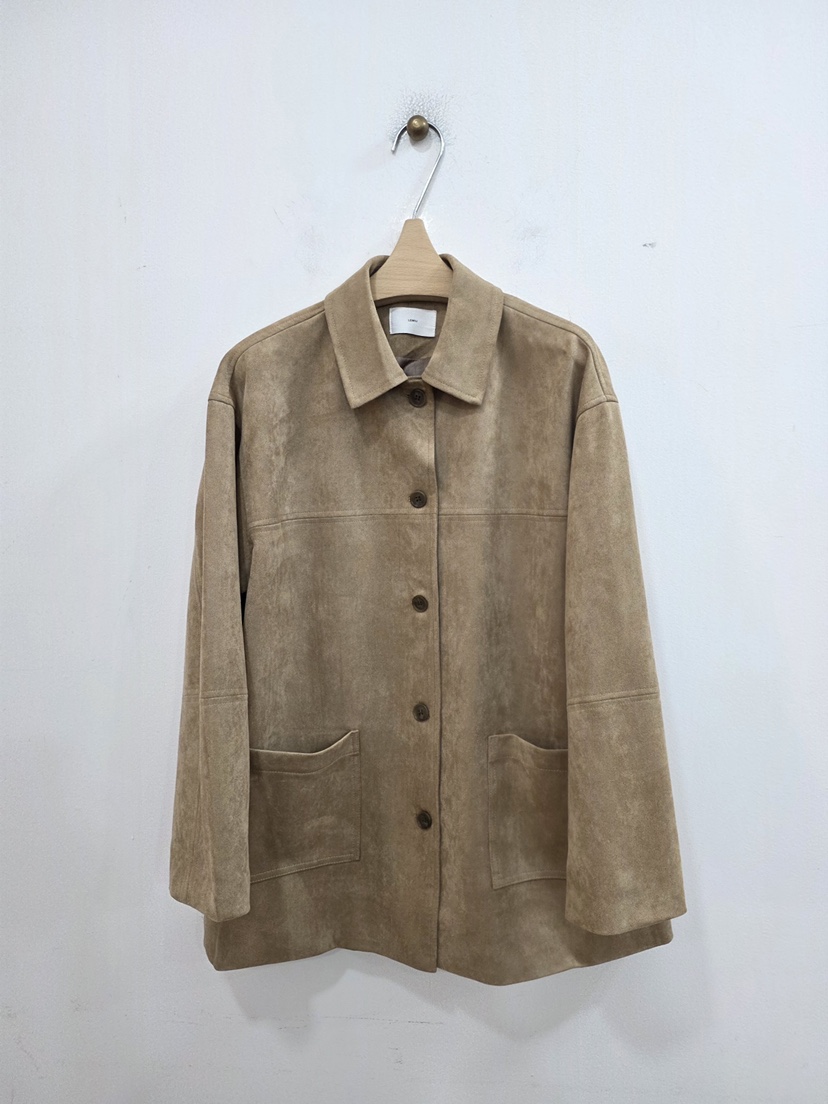 LE MIU東大門實拍女士新品推薦休閑人氣時尚真品夾克絨面革LE_MIU夾克圖色1