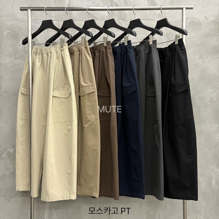 MUTE-P東大門代購女裝新品推薦時尚人氣真品熱賣休閑休閑褲MUTE休閑褲
