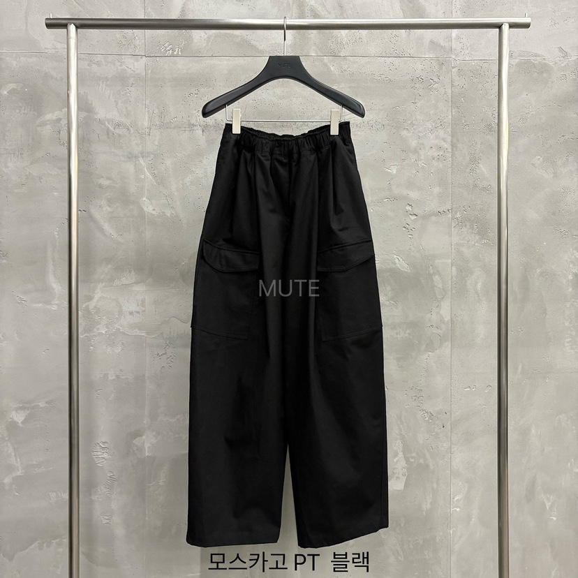 MUTE-P東大門代購女裝新品推薦時尚人氣真品熱賣休閑休閑褲MUTE休閑褲圖色6黑色