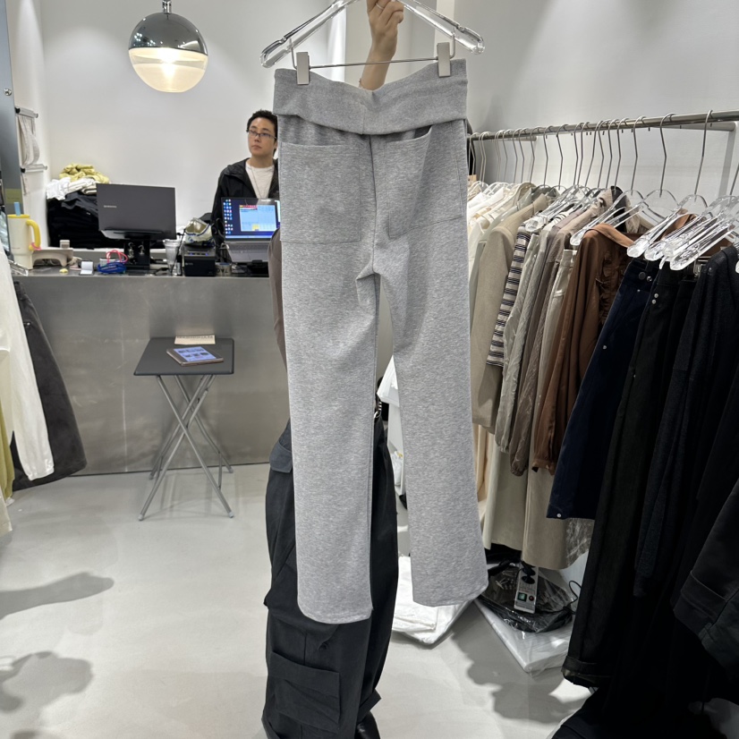 MAGNOLIA36-L韓國直郵女士新品熱賣真品人氣推薦休閑褲雙腰MAGNOLIA36-L休閑褲