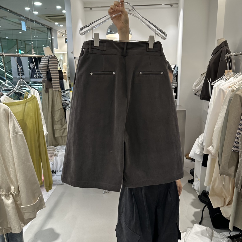 MAGNOLIA36-L東大門代購女士新品推薦熱賣人氣短褲不含腰帶MAGNOLIA36-L短褲