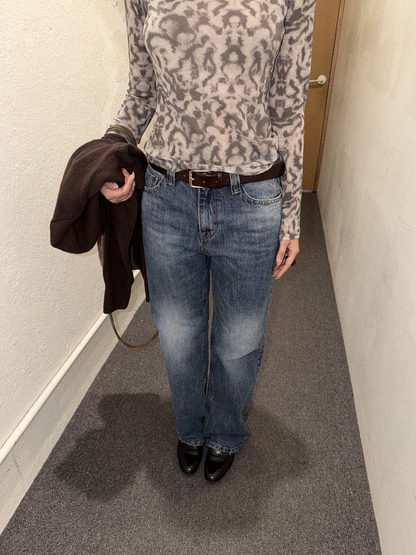 SUNDER MARKET韓國代購女裝新品人氣熱賣牛仔褲不含腰帶SUNDER MARKET牛仔褲