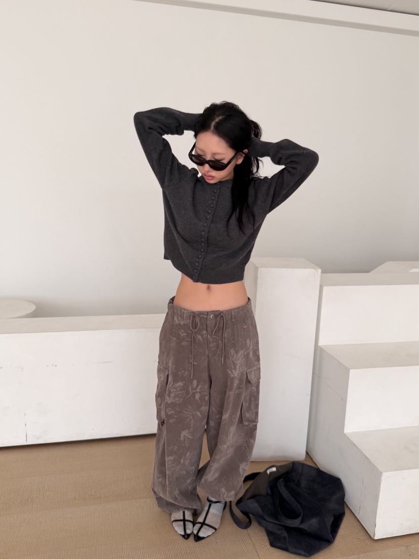 SUNDER MARKET東大門代購女裝新品推薦休閑真品熱賣休閑褲SUNDER MARKET休閑褲