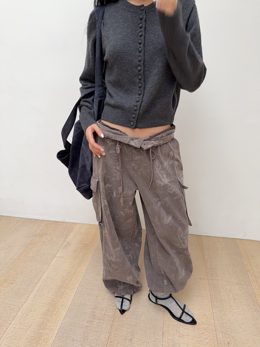 SUNDER MARKET東大門代購女裝新品推薦休閑真品熱賣休閑褲SUNDER MARKET休閑褲