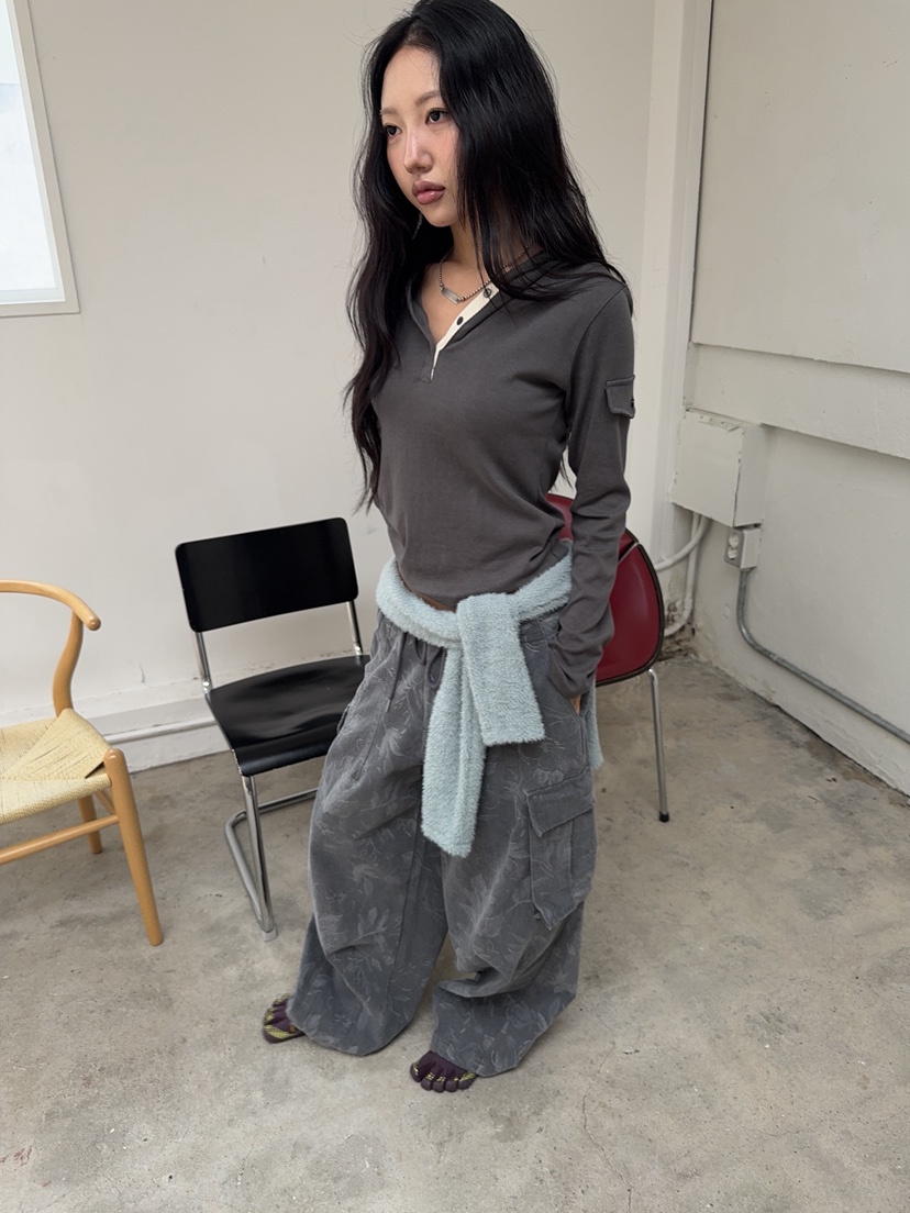 SUNDER MARKET東大門代購女裝新品推薦休閑真品熱賣休閑褲SUNDER MARKET休閑褲