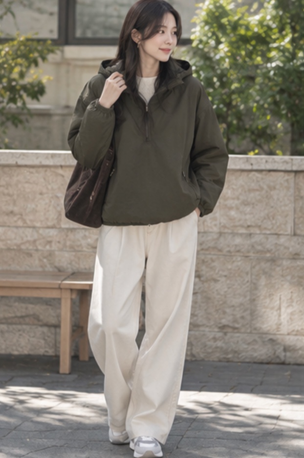 THE EYL韓國直郵女士新品真品休閑熱賣時尚人氣短款棉服THE EYL短款棉服