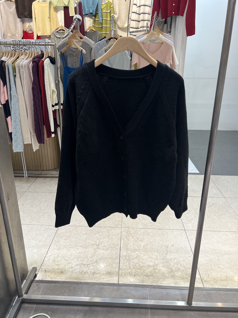 BLACK NOTE韓國代購女裝新品人氣熱賣推薦時尚休閑真品開衫BLACK NOTE開衫圖色8