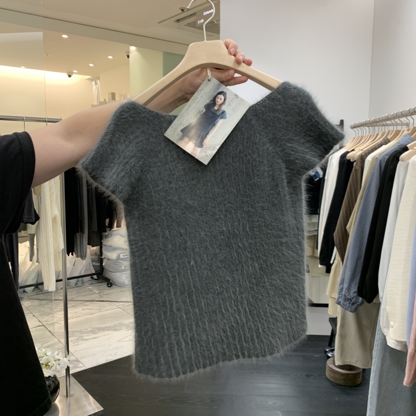 CALENDAR東大門代購女士新品推薦時尚真品人氣針織衫安哥拉Oree針織衫