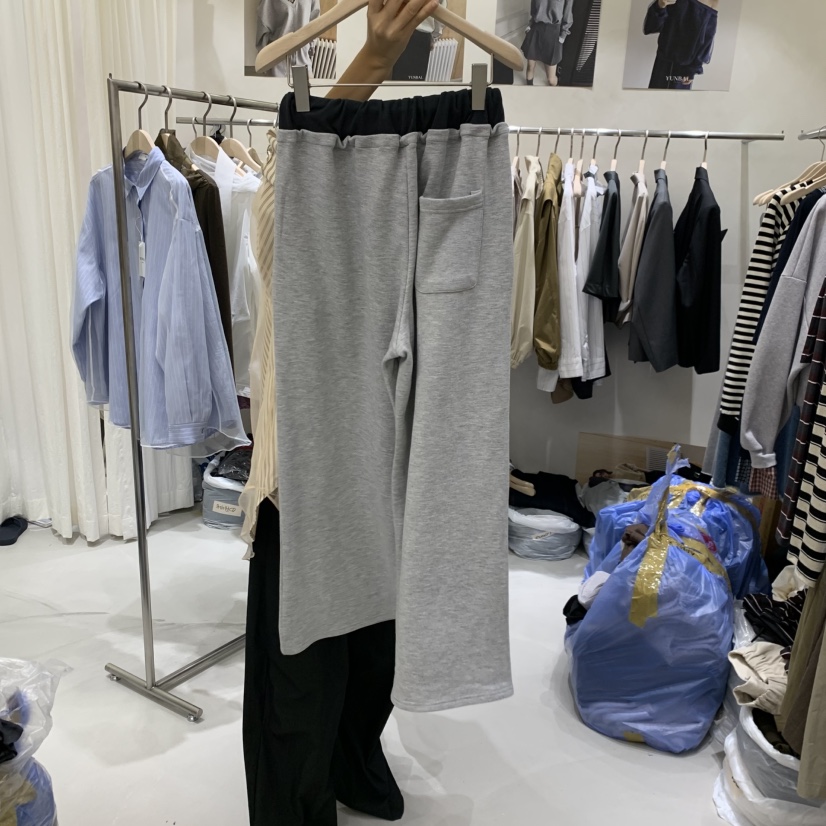 YUNBAL東大門直郵女裝新品熱賣推薦真品人氣休閑休閑褲腰帶YUNBAL休閑褲