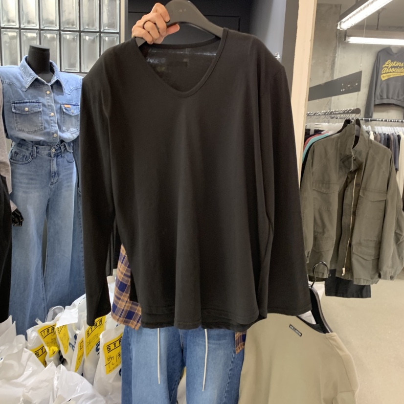 STAR-L韓國代購女裝新款時尚推薦休閑熱賣人氣真品長袖T恤STAR-L長袖T恤圖色4