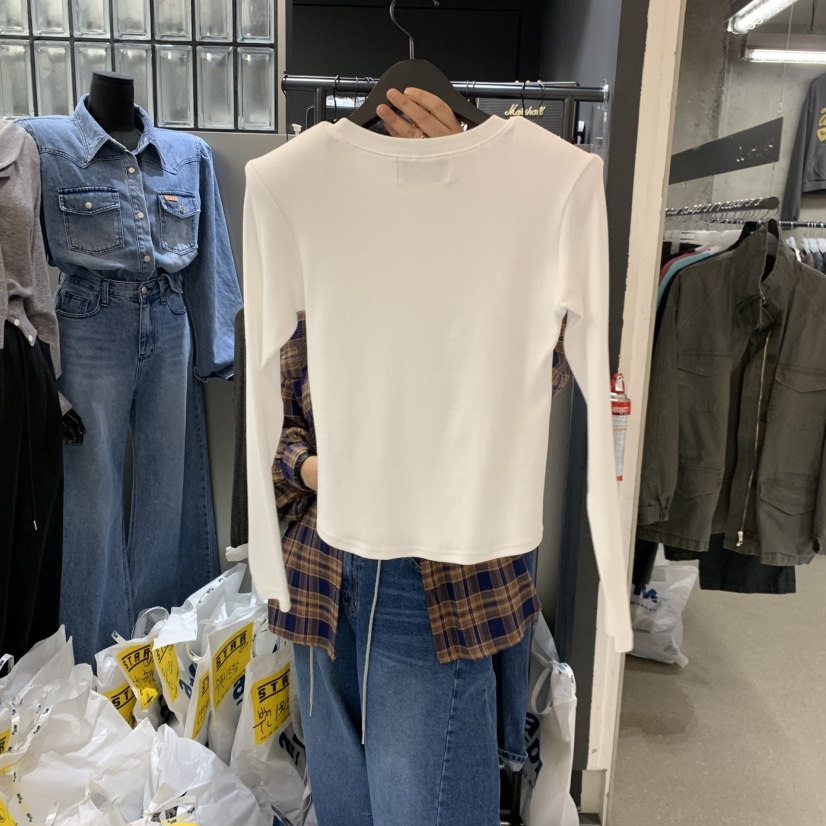 STAR-L東大門代購女士新品真品休閑熱賣人氣推薦長袖T恤STAR-L長袖T恤