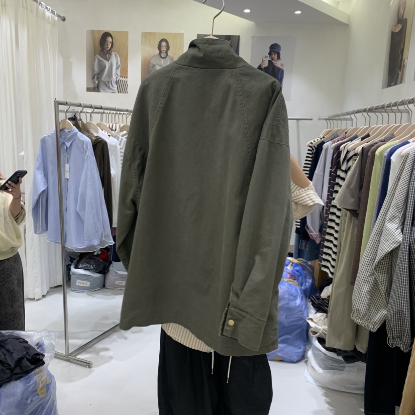 YUNBAL東大門代購女士新品時尚熱賣休閑人氣推薦夾克水洗YUNBAL夾克