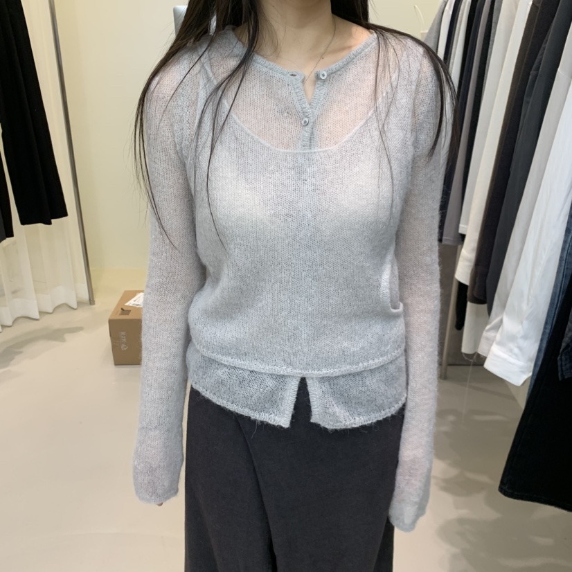 HWAE AND東大門直郵女士新款真品休閑時尚熱賣套裝羊駝毛HWAE AND套裝圖色2
