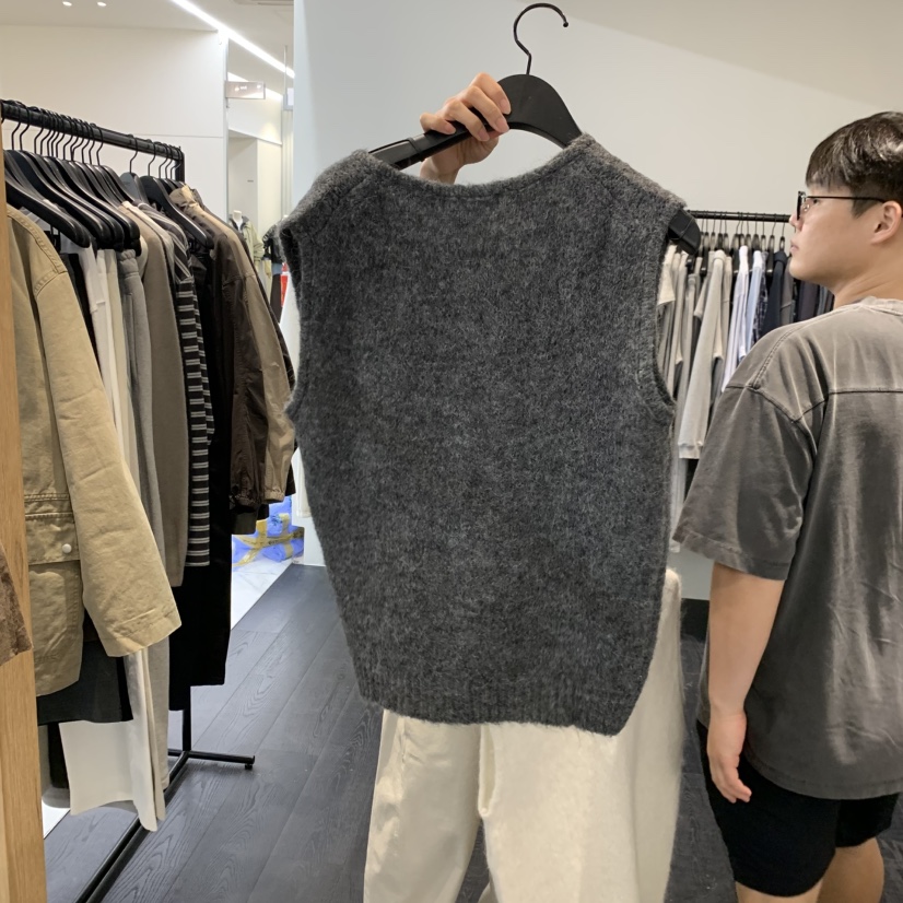 OBJECT韓國代購女裝新品真品休閑時尚熱賣吊帶背心羊駝毛OBJECT吊帶/背心