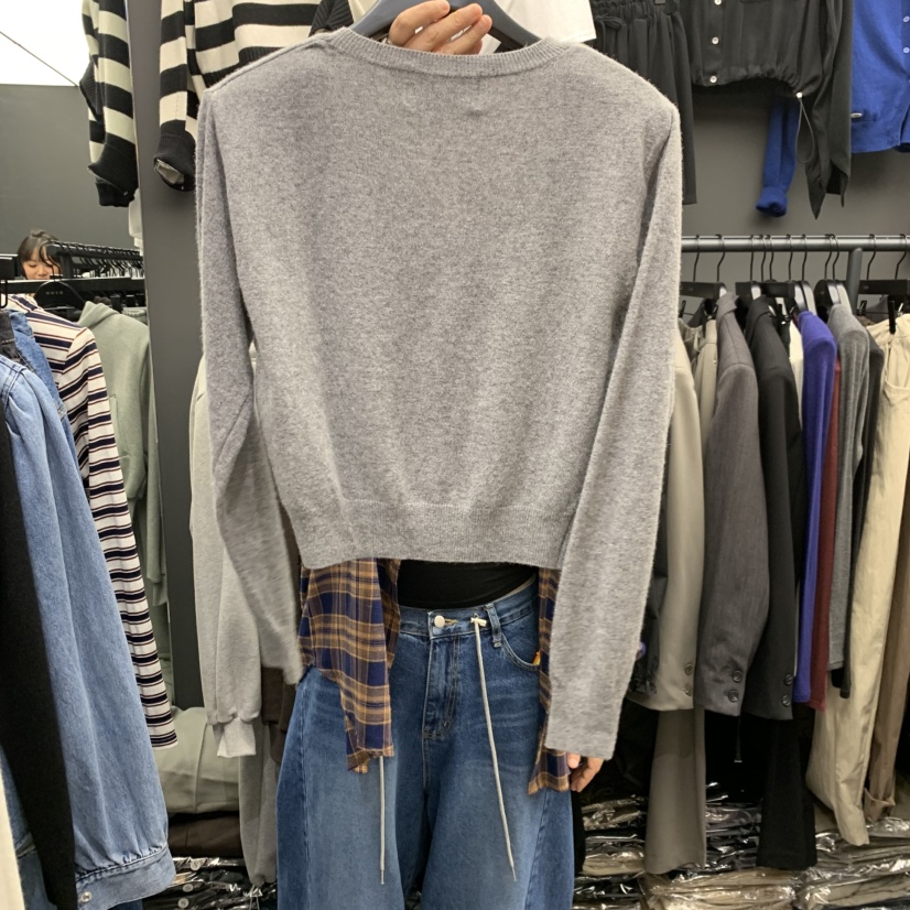 STAR-L東大門實拍女裝新品真品時尚人氣推薦針織衫不含圍巾STAR-L針織衫