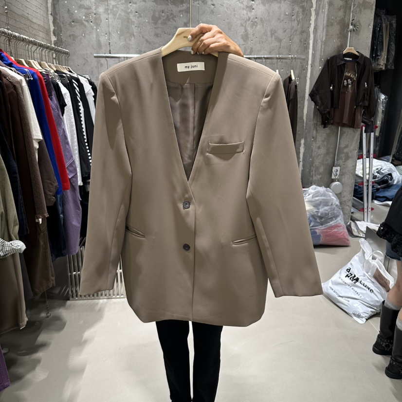 JUNI韓國直郵女士新品真品休閑推薦熱賣時尚人氣西裝西服my juni西裝/西服圖色1