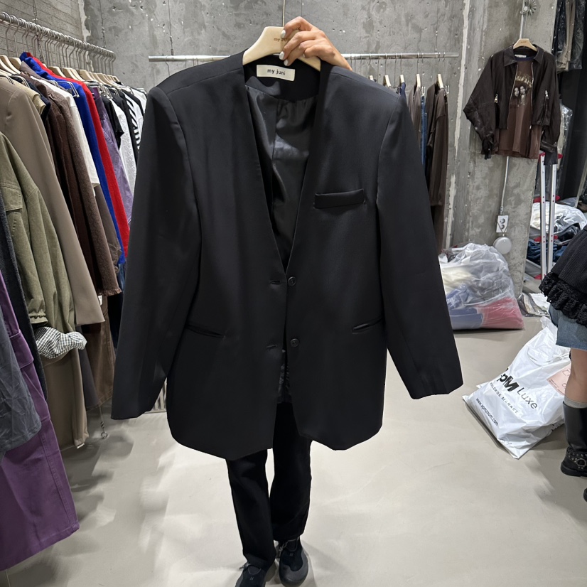 JUNI韓國直郵女士新品真品休閑推薦熱賣時尚人氣西裝西服my juni西裝/西服圖色2