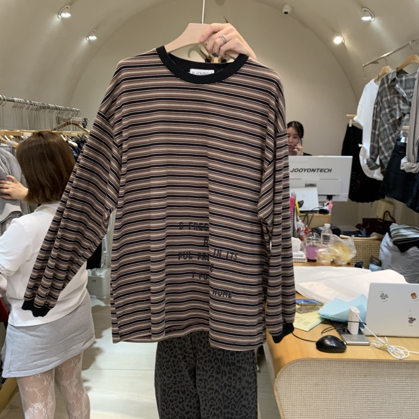 BLACKFRIDAY東大門代購女裝新品真品推薦人氣熱賣長袖T恤BLACK FRIDAY長袖T恤圖色4