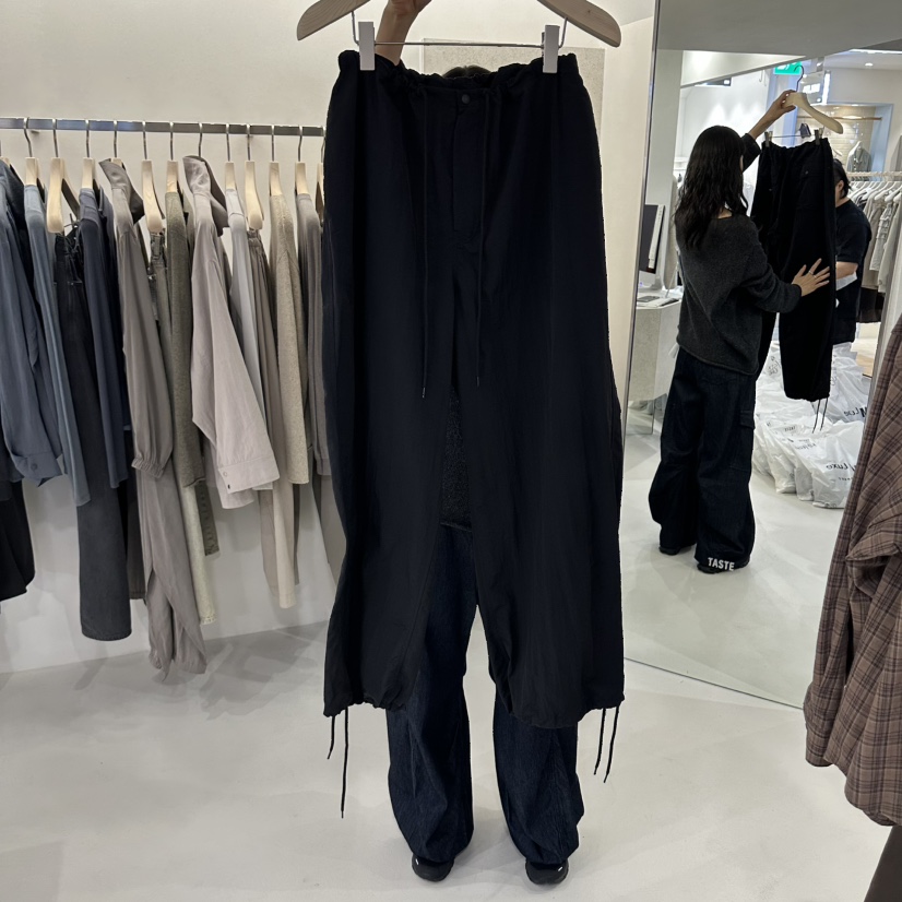 ONESTASTE東大門直郵女裝新品休閑真品推薦休閑褲口袋尼龍ONESTASTE休閑褲圖色4