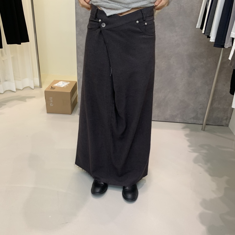 HWAE AND韓國代購女裝新品休閑真品推薦熱賣時尚人氣長裙HWAE AND長裙圖色2