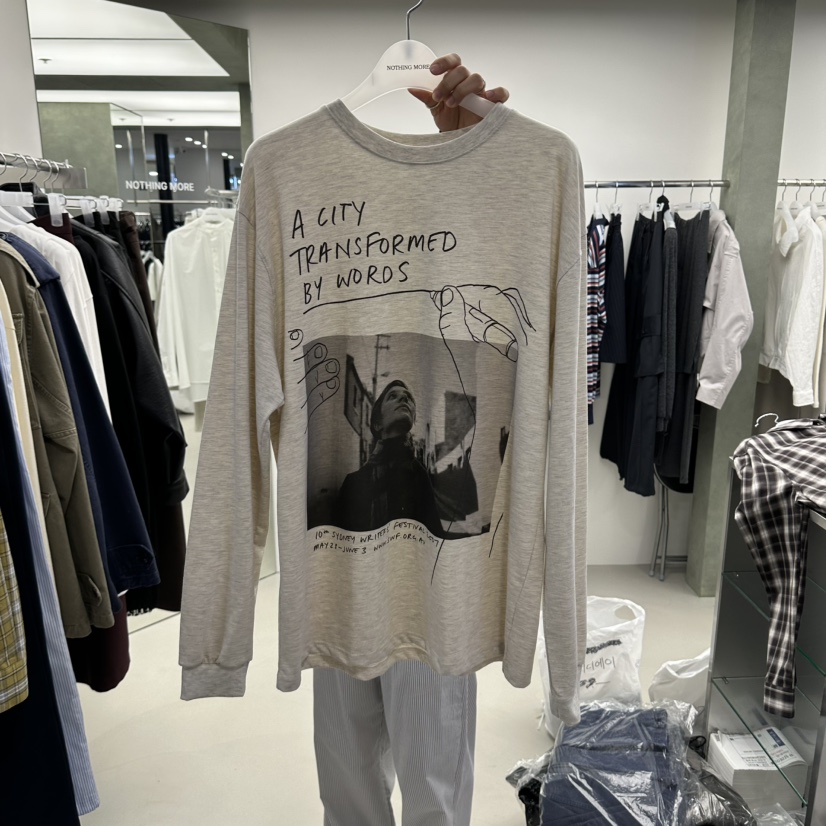 NOTHING MORE東大門實拍女裝新品人氣推薦真品熱賣長袖T恤NOTHING MORE長袖T恤圖色2