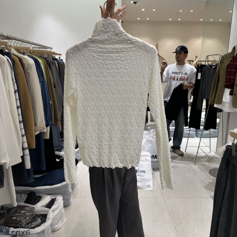 GRACIA東大門實拍女士新品時尚休閑熱賣推薦長袖T恤不含項鏈GRACIA長袖T恤