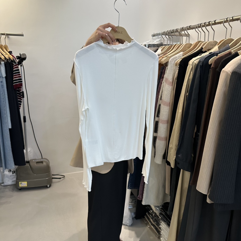 HABLE東大門實拍女裝新品時尚休閑真品人氣推薦熱賣長袖T恤HABLE長袖T恤圖色1