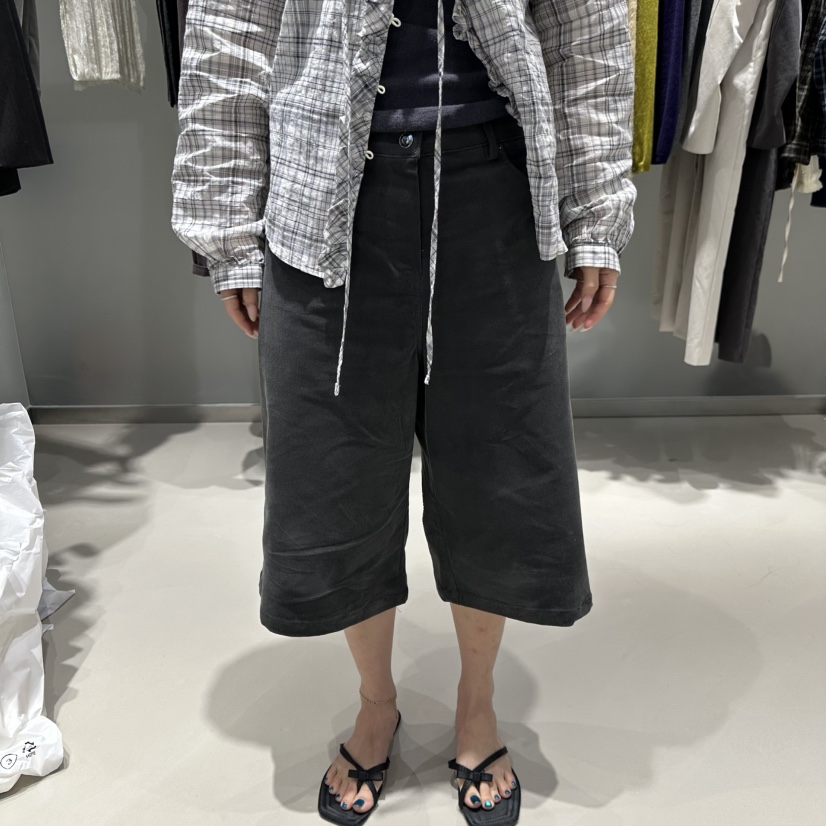 TILDE東大門實拍女士新品人氣推薦真品時尚熱賣休閑短褲TILDE短褲圖色2卡其綠