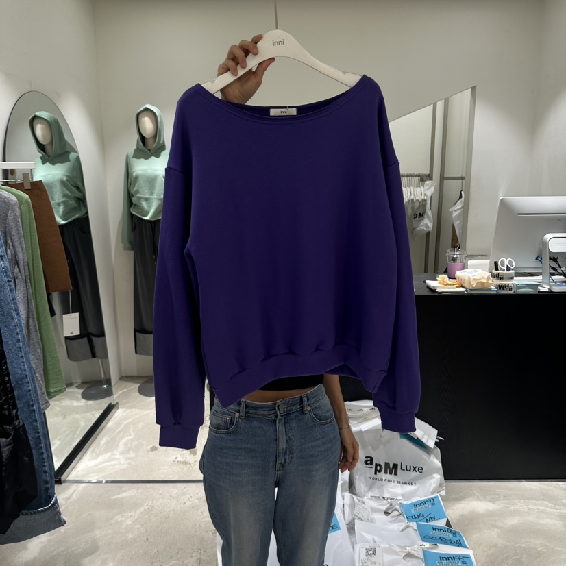 INNI韓國代購女裝新品真品休閑推薦時尚熱賣人氣衛衣INNI衛衣圖色2