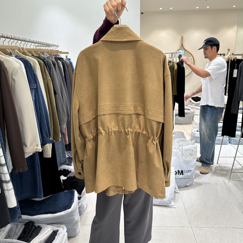 GRACIA東大門代購女士新品推薦時尚休閑人氣真品夾克麂皮GRACIA夾克