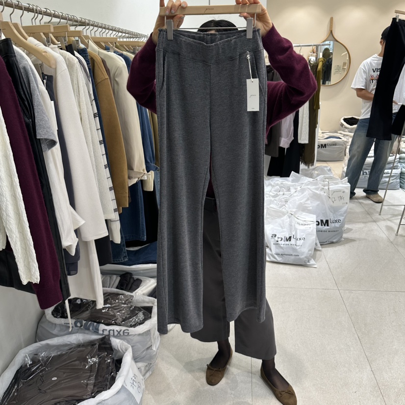 GRACIA韓國直郵女士新品推薦人氣真品熱賣休閑時尚休閑褲GRACIA休閑褲圖色2灰色