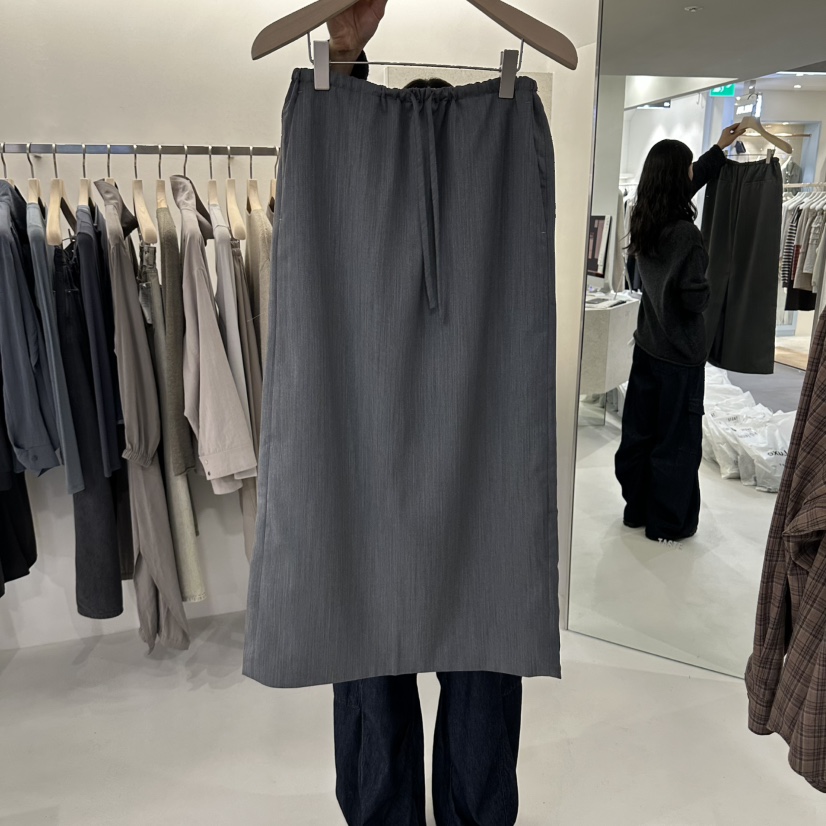 ONESTASTE東大門代購女士新品熱賣休閑人氣推薦時尚長裙羊毛ONESTASTE長裙圖色1