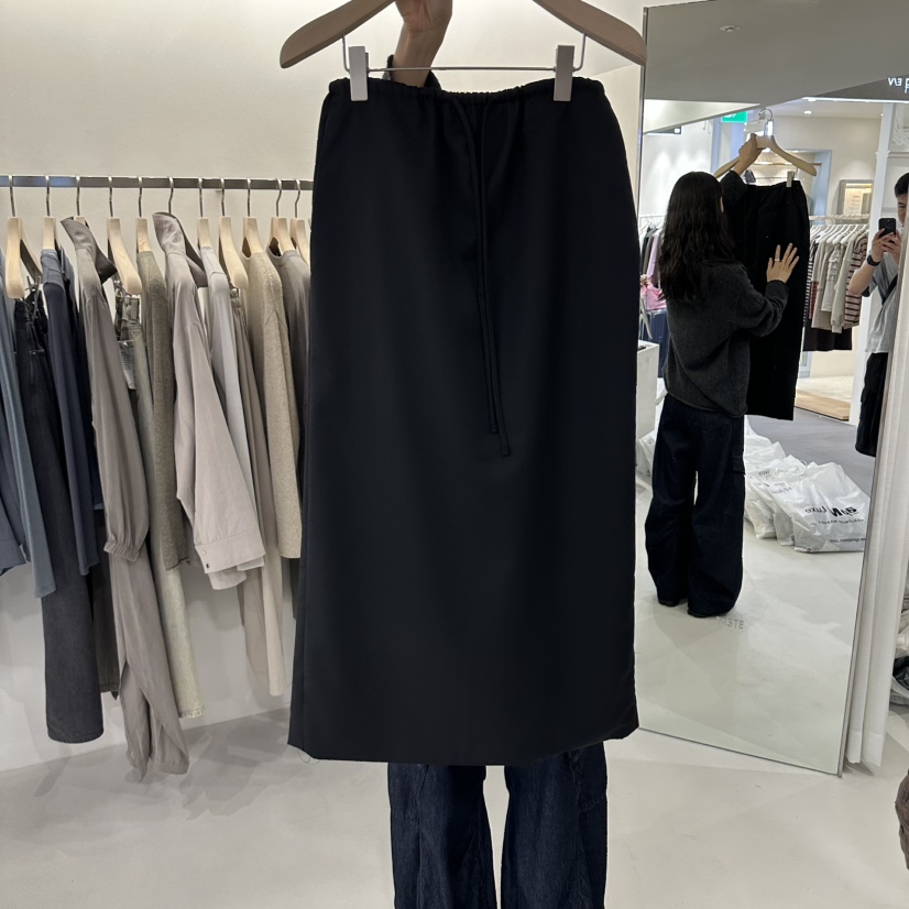ONESTASTE東大門代購女士新品熱賣休閑人氣推薦時尚長裙羊毛ONESTASTE長裙圖色2