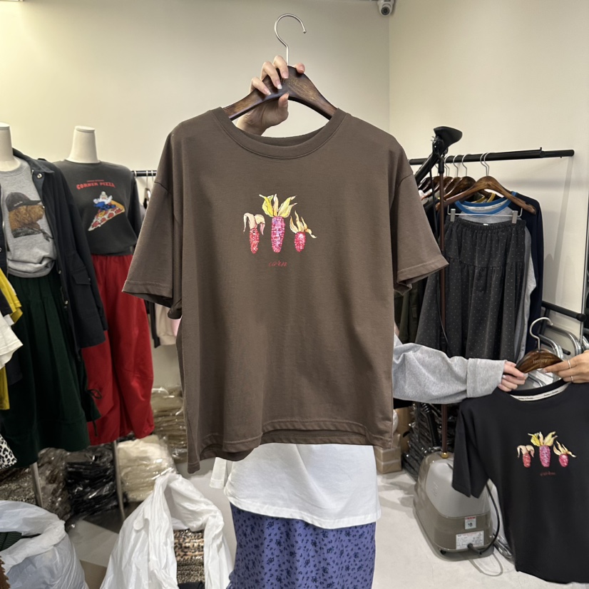 HONEY韓國代購女裝新款人氣熱賣推薦休閑時尚真品T恤HoneyT恤圖色2
