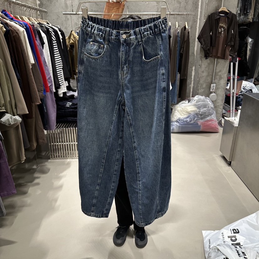 JUNI東大門直郵女裝新品推薦人氣真品休閑時尚熱賣牛仔褲my juni牛仔褲圖色1
