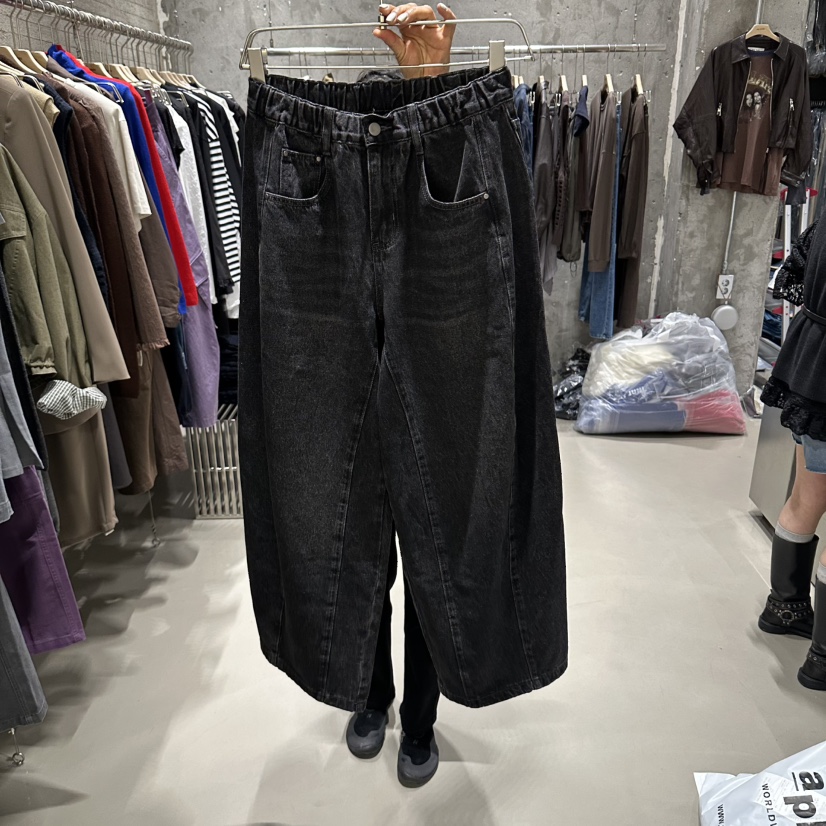 JUNI東大門直郵女裝新品推薦人氣真品休閑時尚熱賣牛仔褲my juni牛仔褲圖色2