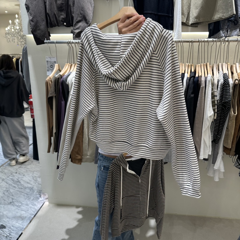 HIP.TIQUE東大門直郵女裝新款熱賣人氣真品推薦衛衣拉鏈HIP.TIQUE衛衣