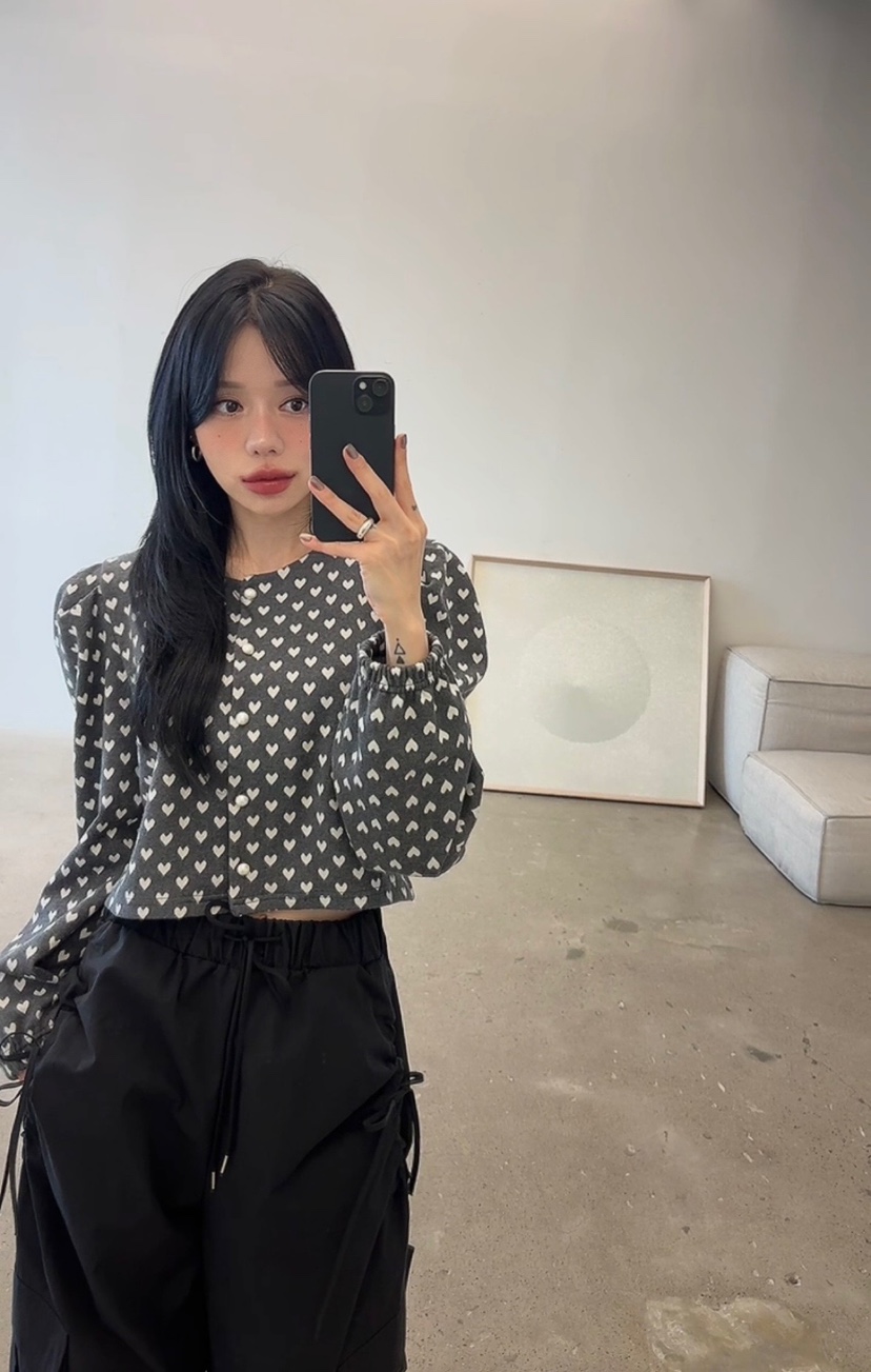 AMUSE SEOUL東大門實拍女士新品推薦真品休閑時尚開衫開衫AMUSE SEOUL開衫
