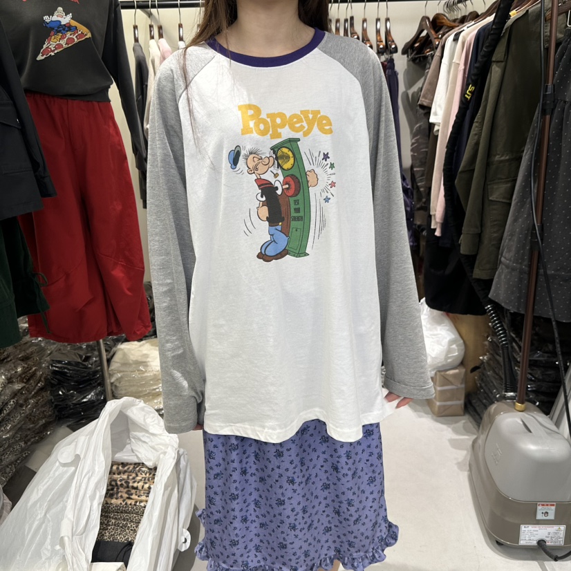HONEY韓國直郵女裝新款人氣推薦時尚熱賣真品休閑長袖T恤Honey長袖T恤圖色2