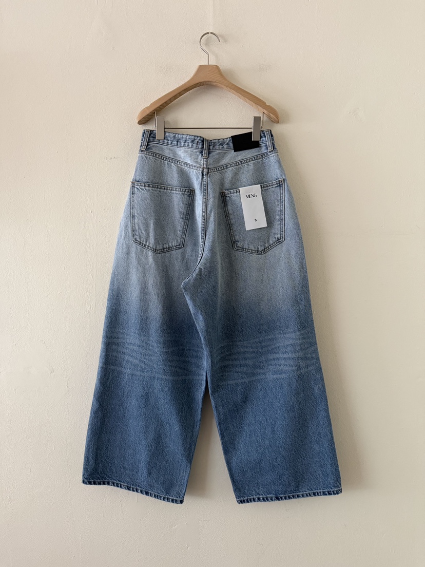 MENG/MING韓國代購女士新品推薦休閑時尚真品人氣牛仔褲MENG/MING牛仔褲