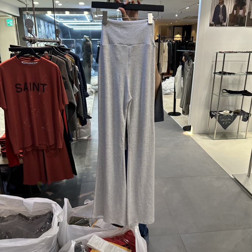 ELF-L東大門實拍女士新款人氣真品時尚熱賣休閑褲喇叭褲PROJECT ELF休閑褲