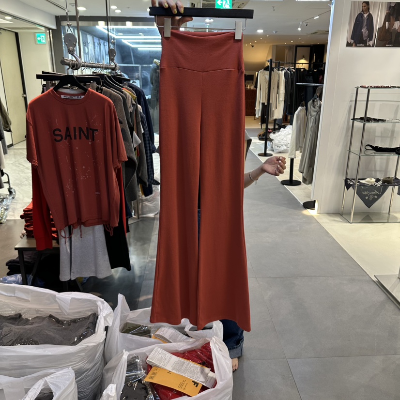 ELF-L東大門實拍女士新款人氣真品時尚熱賣休閑褲喇叭褲PROJECT ELF休閑褲圖色2