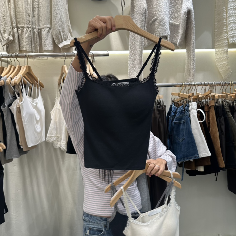 HIP.TIQUE韓國代購女士新款休閑熱賣時尚推薦人氣吊帶背心HIP.TIQUE吊帶/背心圖色3黑色